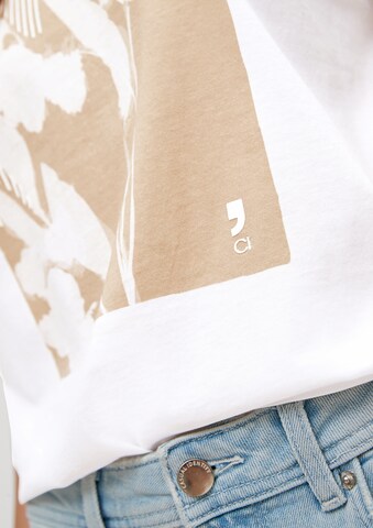 comma casual identity T-Shirt in Weiß