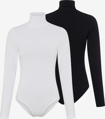 LAURA SCOTT Body in Schwarz: Vorderseite