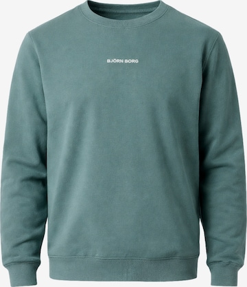 Felpa sportiva di BJÖRN BORG in verde: frontale