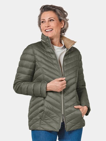 Goldner Between-Season Jacket in Green: front