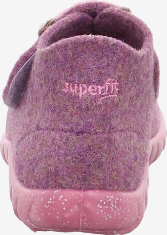 SUPERFIT Slippers 'Happy' in Purple