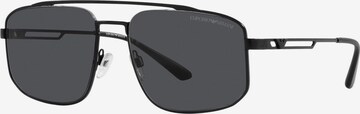 Lunettes de soleil '0EA2139' Emporio Armani en noir : devant