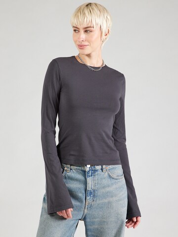 Maglietta 'Violet' di WEEKDAY in nero: frontale