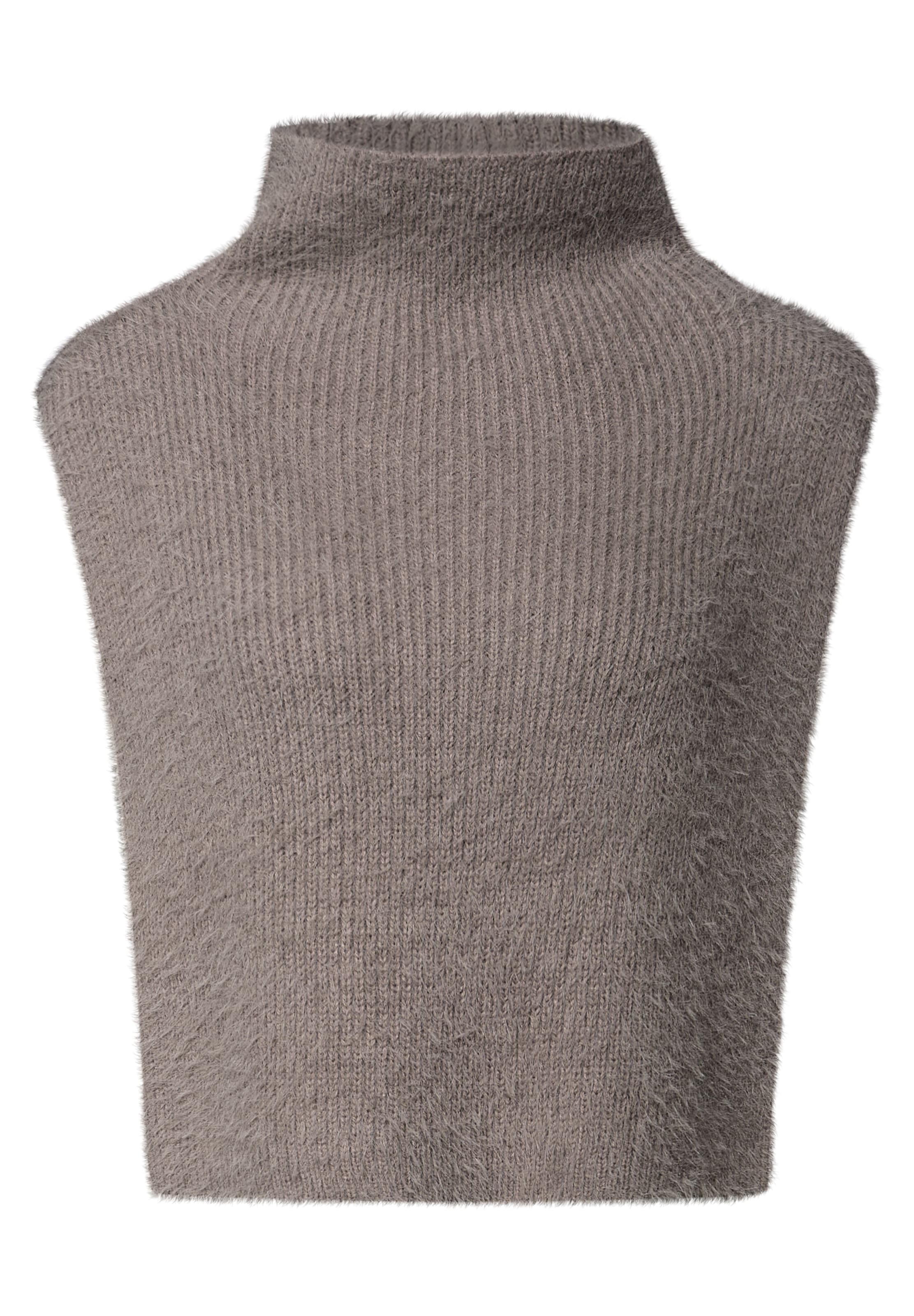 STREET ONE Strickjacke in Braun: Vorderseite