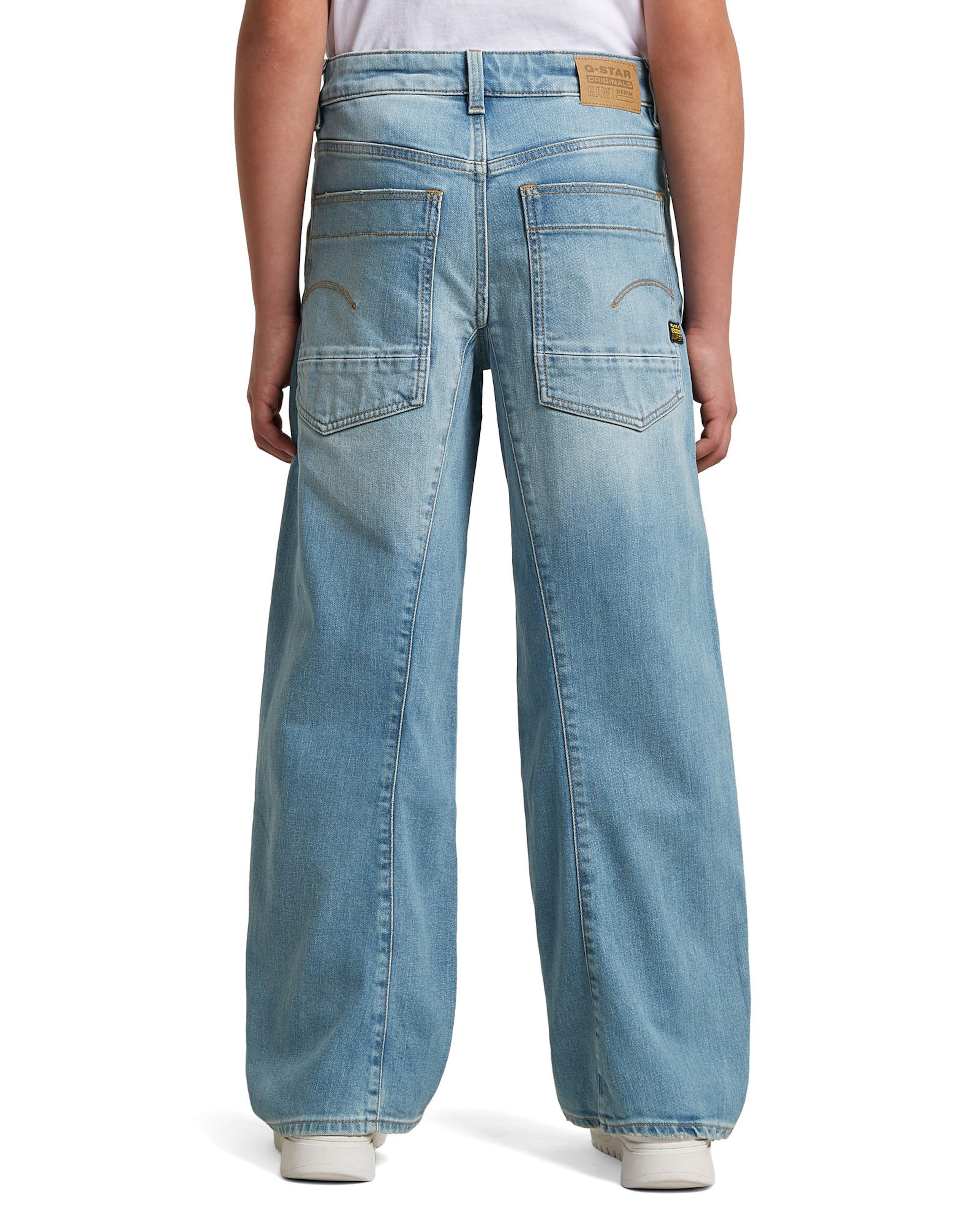 G-STAR Loosefit Jeans 'Boys Bend Loose Jeans' in Blauw