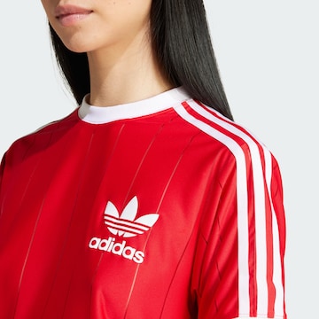 ADIDAS ORIGINALS Shirt 'Adicolor' in Rood