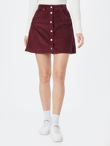 Tommy Jeans Skirt in Red: front