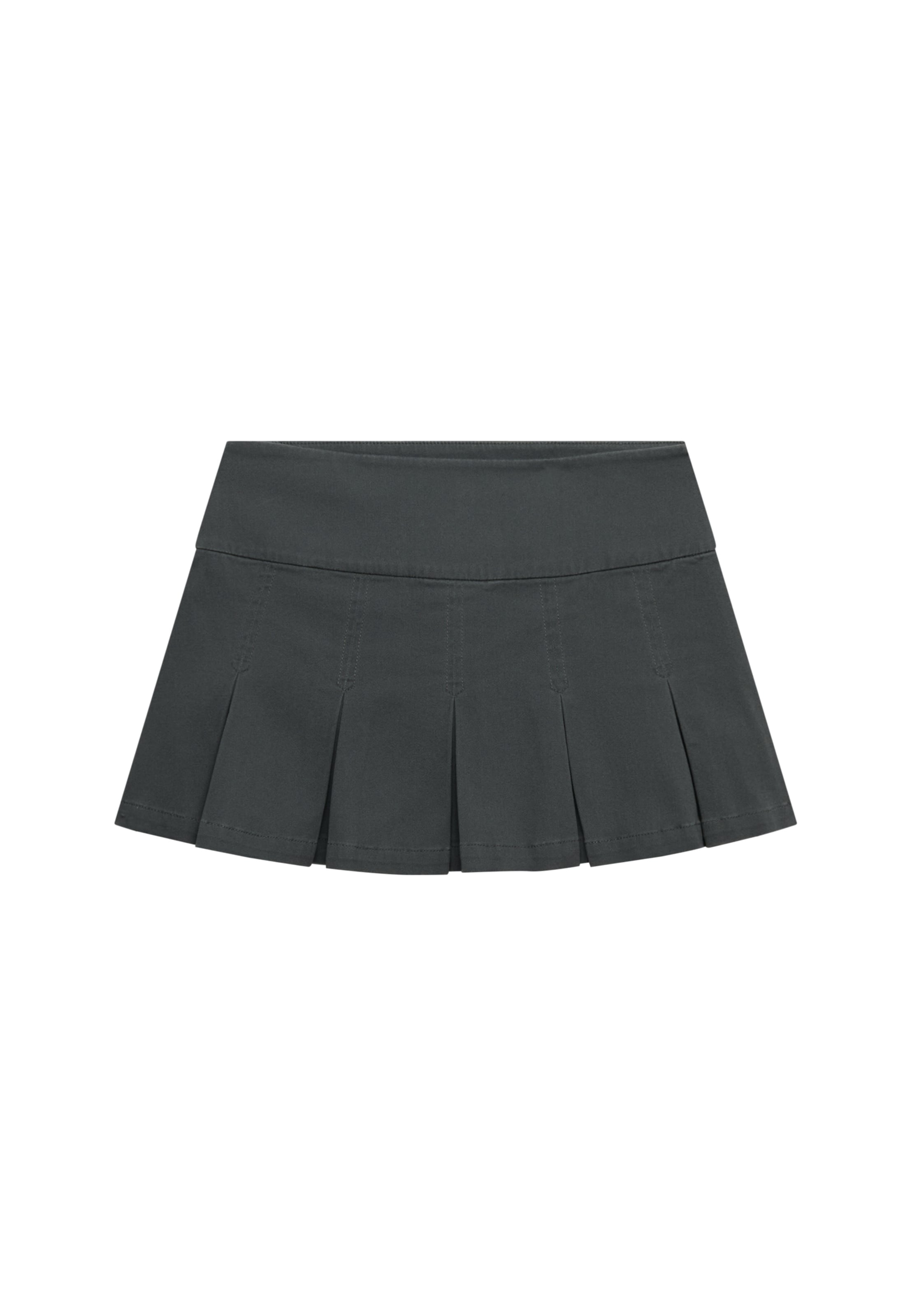 BENCH Rok 'Bench X Superdry & Co' in Grijs: voorkant