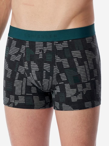 SCHIESSER Boxershorts ' 95/5 Multi ' in Zwart