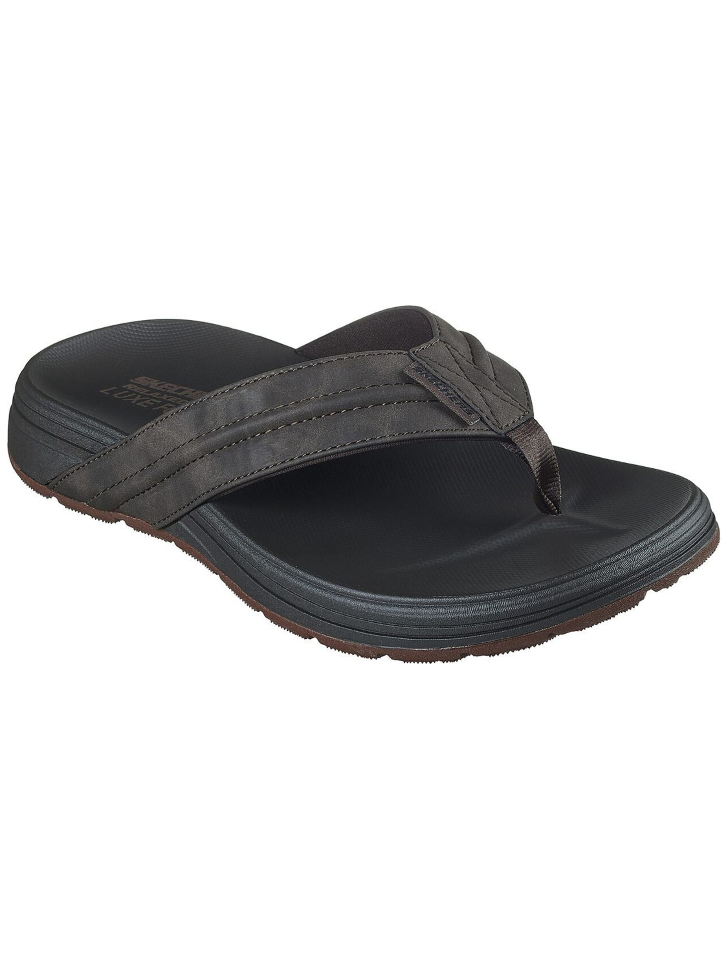 SKECHERS Teenslippers 'Skechers Patino - Marlee' in Bruin: voorkant