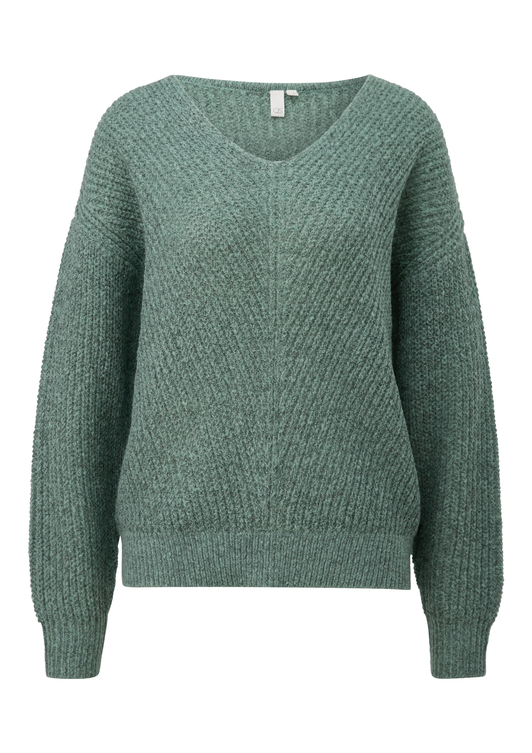 QS Sweater in Green: front