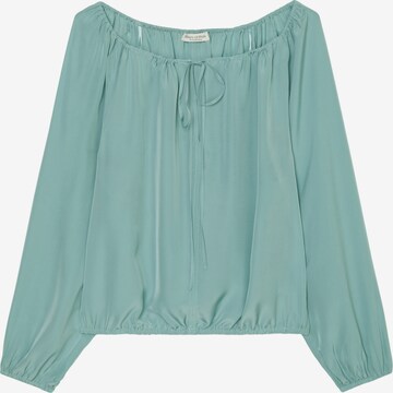 Marc O'Polo Blouse in Groen: voorkant