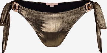 Pantaloncini per bikini di Moda Minx in marrone: frontale