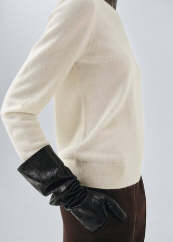 MANGO Pullover 'Bahia' in Beige