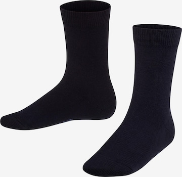 FALKE Socks 'Family' in Blue: front