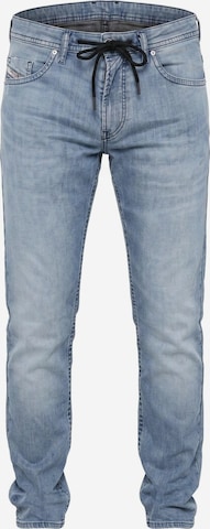Jean 'THOMMER JOGGJEANS Superstretch & Supersoft' DIESEL en bleu : devant