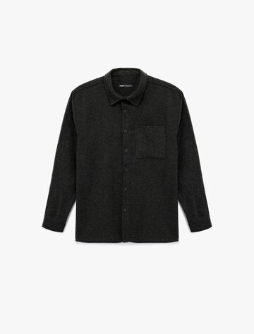 Koton Regular Fit Hemd in Grau