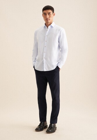 Coupe regular Chemise SEIDENSTICKER en bleu