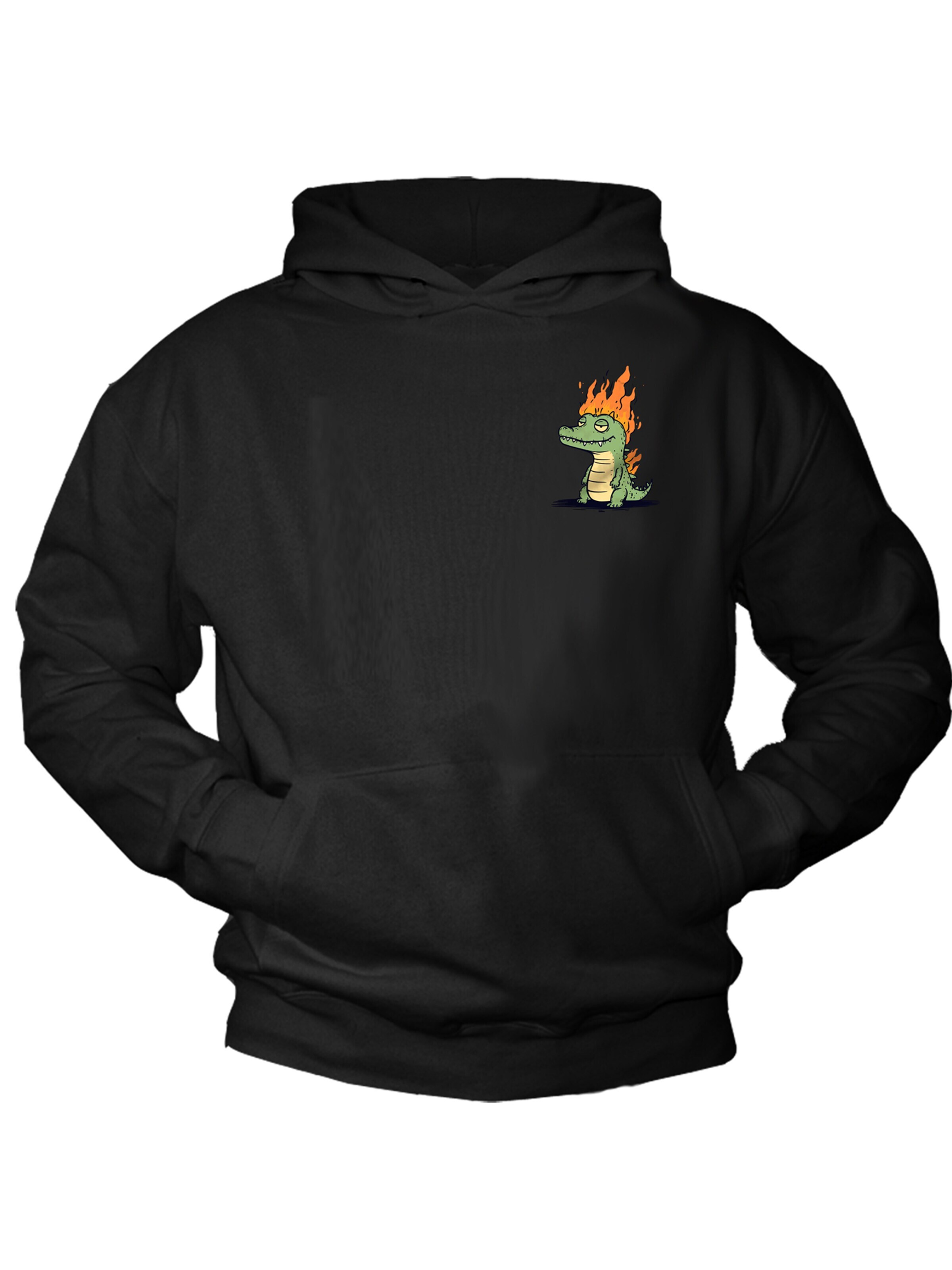 MAKAYA Sweatshirt in Black: front
