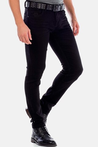 CIPO & BAXX Regular Jeans in Black