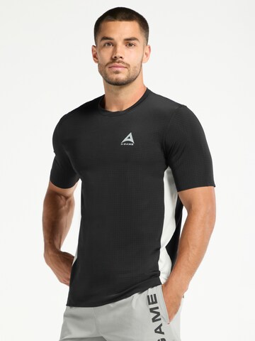 A-Game - Camisa funcionais em preto: frente