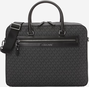 Michael KorsAktovka torba - crna boja: prednji dio