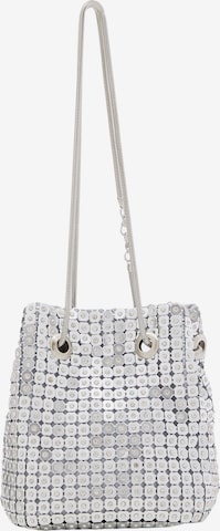 NAEMI Pussukkalaukku värissä hopea: etupuoli