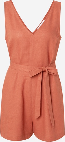 Tuta jumpsuit 'Heidi' di ABOUT YOU in arancione: frontale