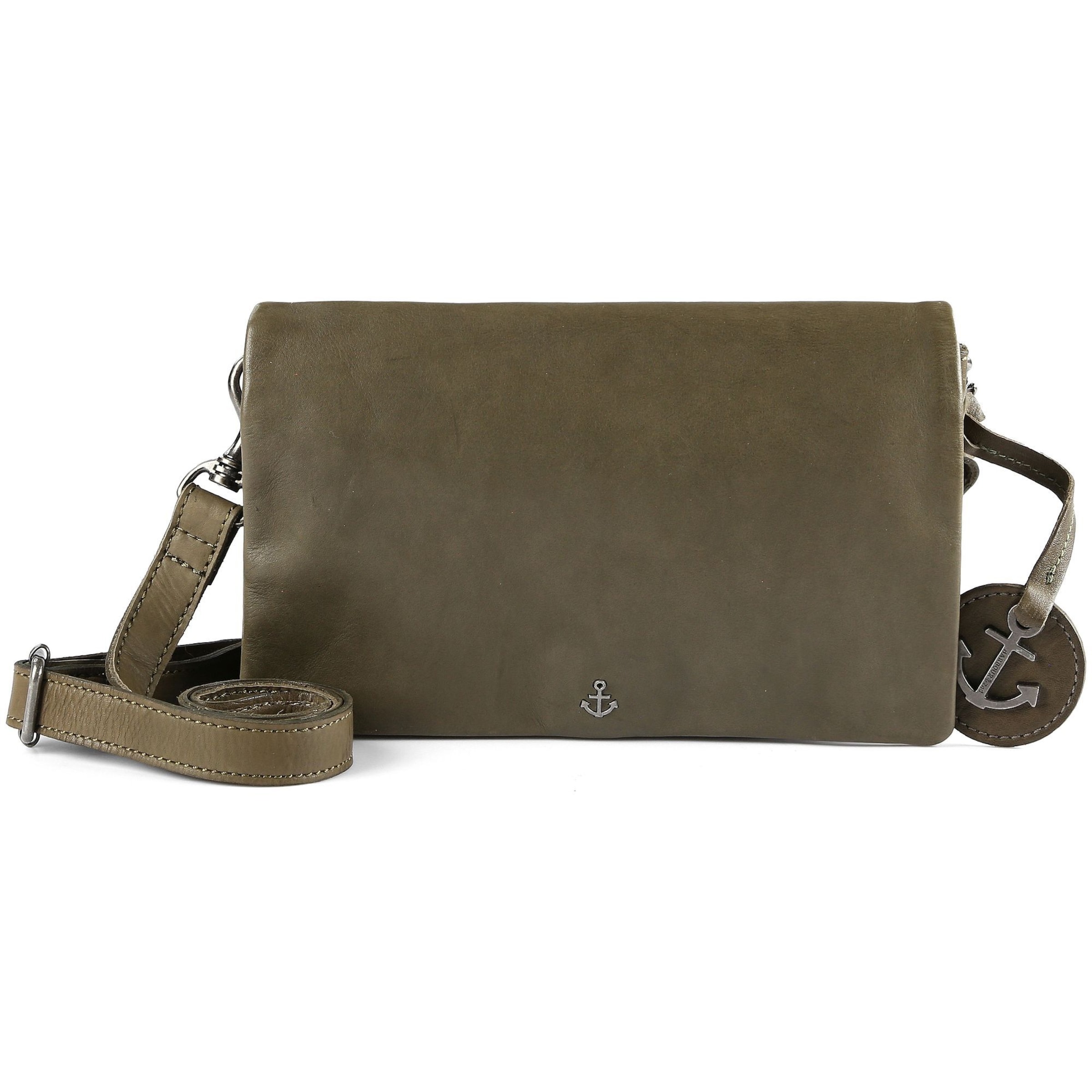 Harbour 2nd Schoudertas 'Anchor Love' in Groen: voorkant