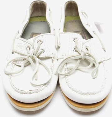 TIMBERLAND Flats & Loafers in 36 in White