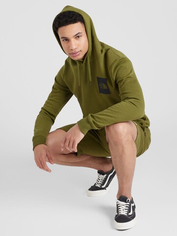 THE NORTH FACE - Sudadera 'FINE' en verde