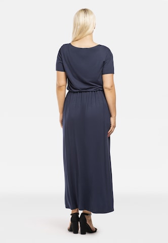 Karko Dress ' IWONA ' in Blue