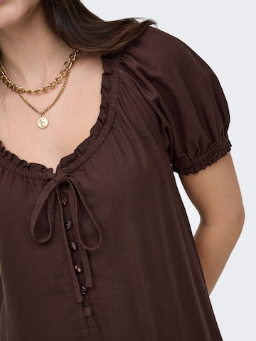 ONLY Jurk 'ONLGoa' in Bruin