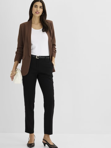 bonprix Slimfit Anzugshose ' ' in Schwarz