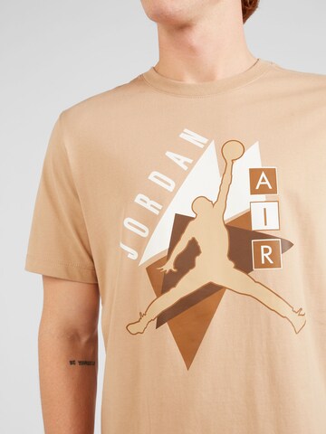 T-Shirt Jordan en marron