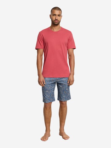 Pyjama court ' Night & Day ' Hanro en bleu : devant