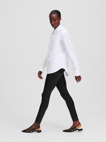 Camicia da donna di Karl Lagerfeld in bianco