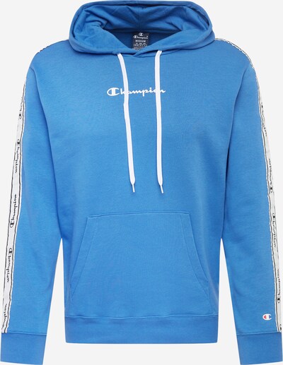 Champion Authentic Athletic Apparel Sweatshirt em azul real / preto / branco, Vista do produto