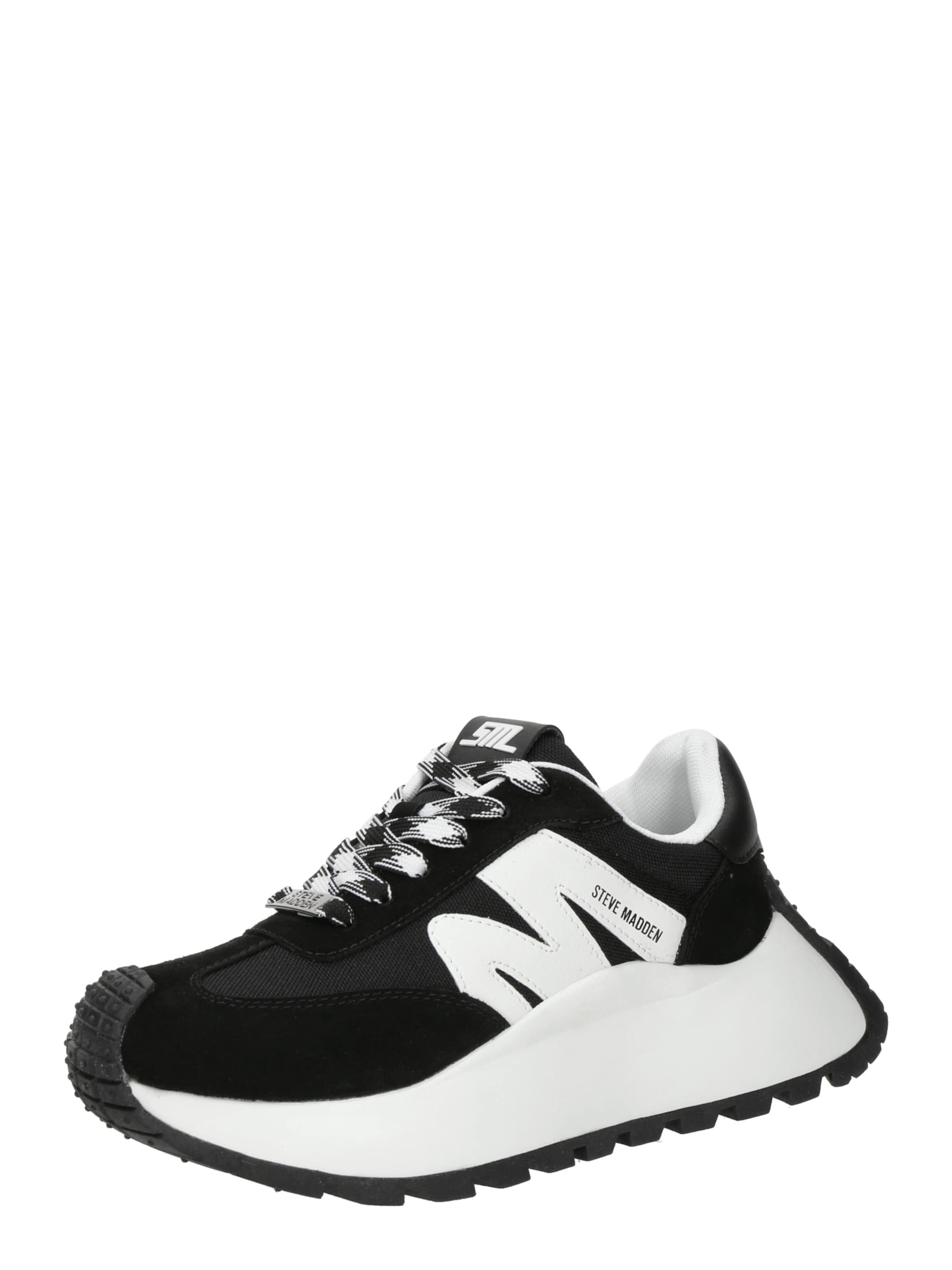 STEVE MADDEN Nizke superge 'Supercampo' | črna barva: sprednja stran