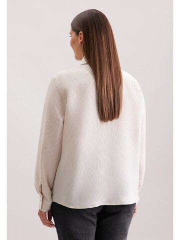 SEIDENSTICKER Blouse 'Schwarze Rose' in Wit