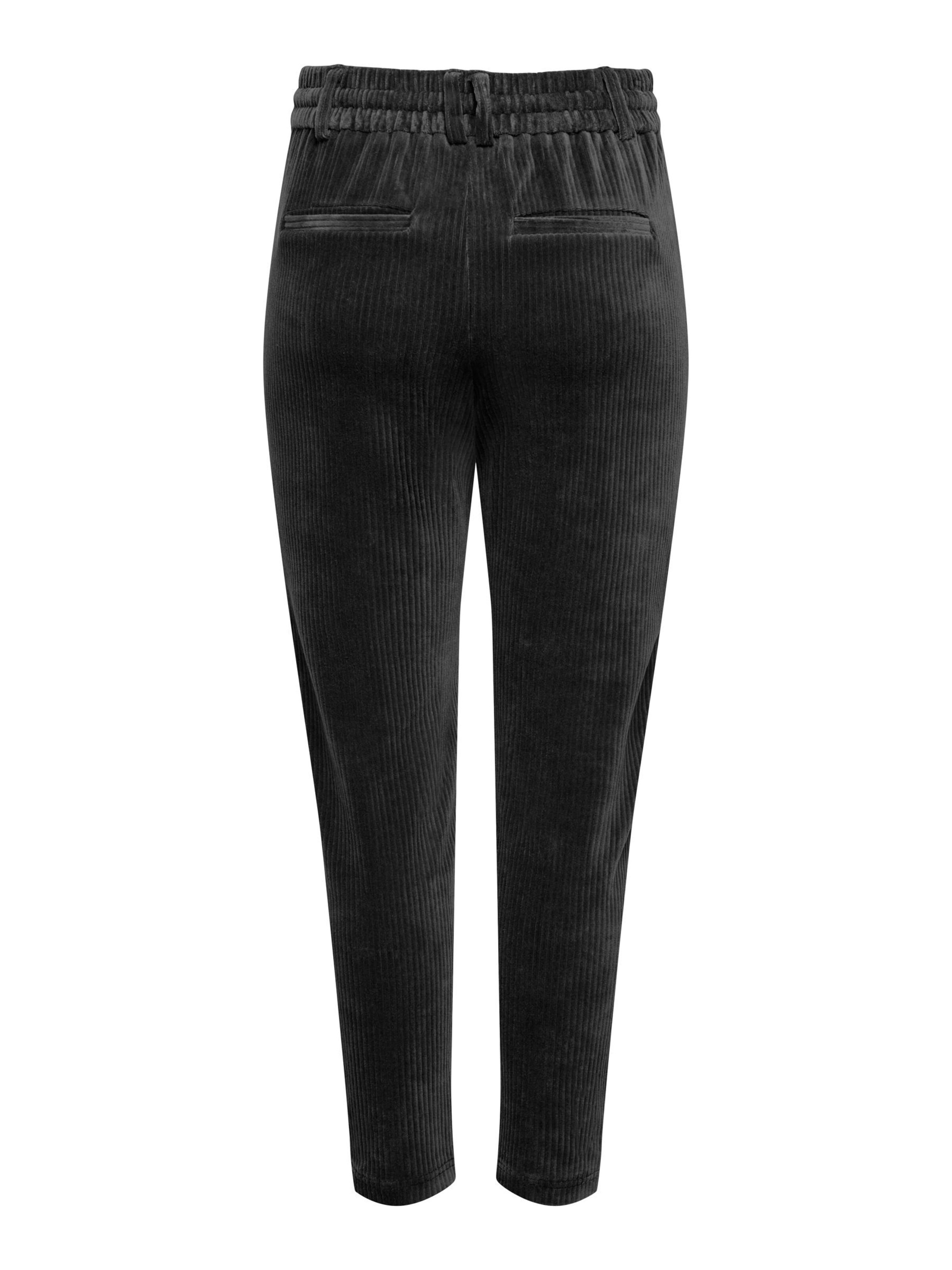 ONLY - regular Pantalón 'ONLPOPTRASH' en negro