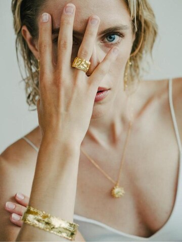 Les Reines Ring 'The Terra' in Goud