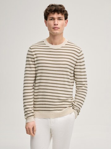 JOOP! Trui 'Malior' in Beige: voorkant