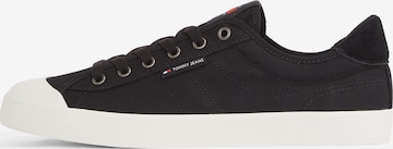 Tommy Jeans Trampki niskie w kolorze czarny: przód