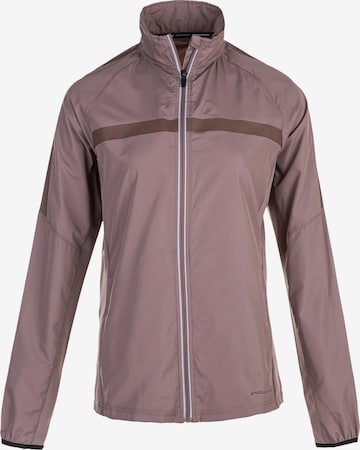 ENDURANCE Athletic Jacket 'Ginar' in Grey: front