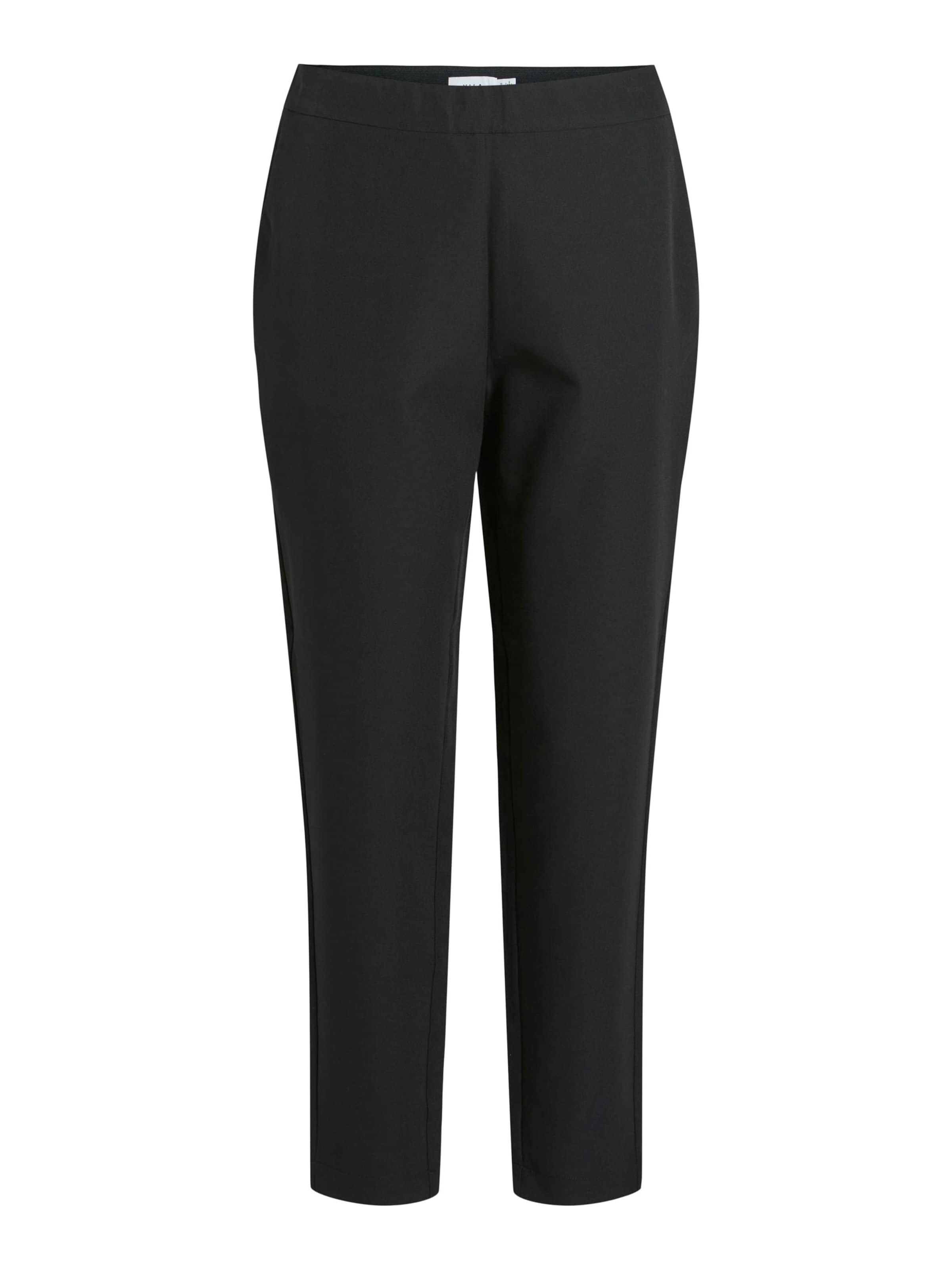 Tapered Pantaloni chino 'VICarrie' di VILA in nero: frontale