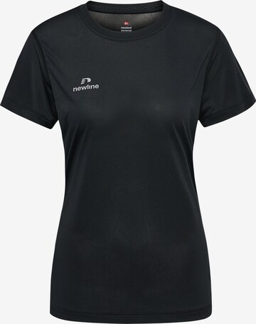 Newline Performance Shirt 'BEAT' in Black: front