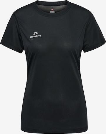 Newline Performance shirt 'BEAT' in Black: front