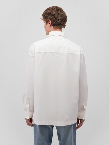 Mavi Comfort fit Button Up Shirt in White