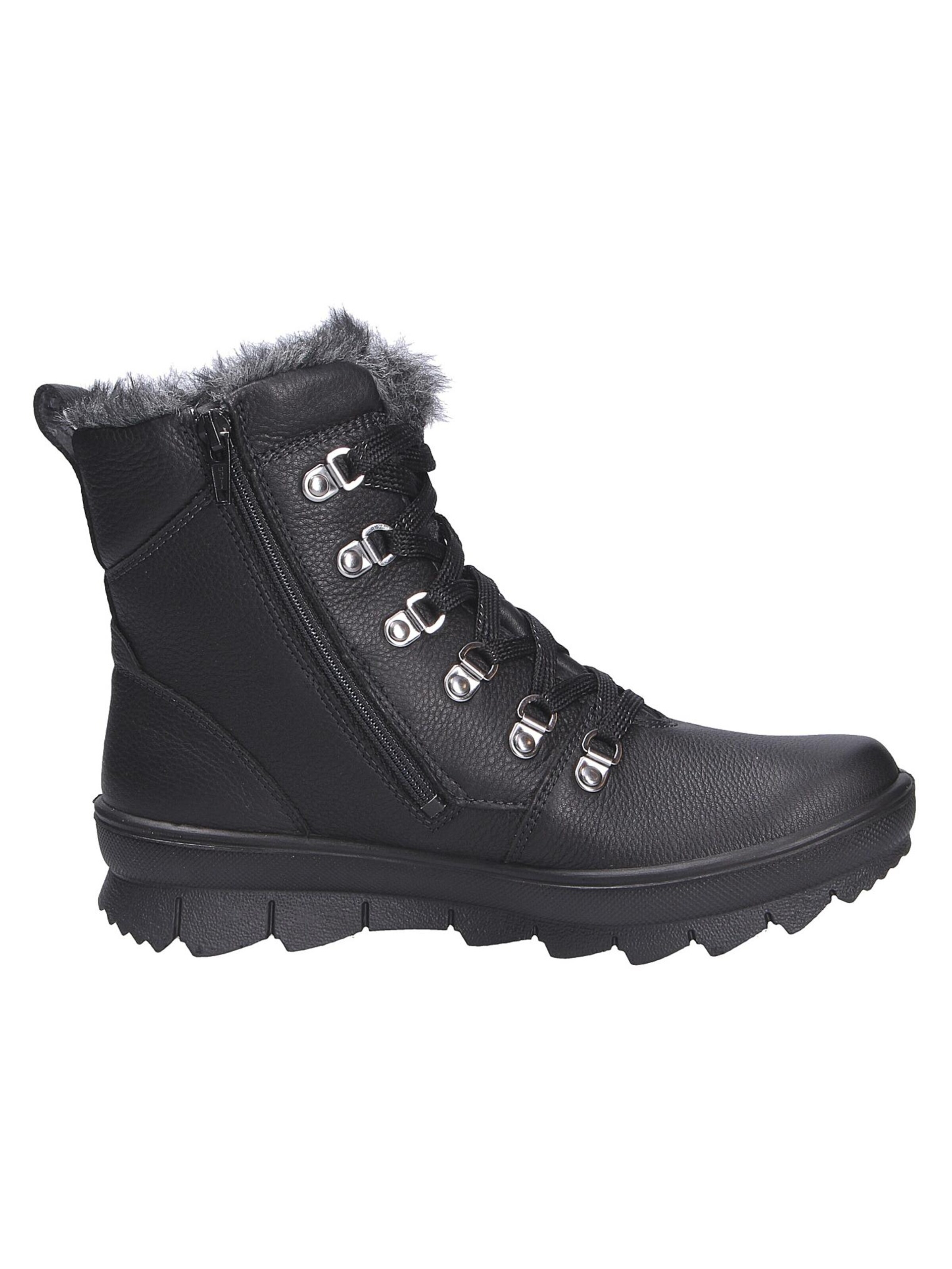 Legero Schnürstiefelette 'Novara' in Schwarz